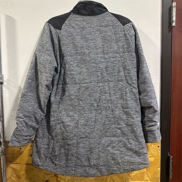 The North Face Womens Long Pseudio Cowlneck Full Zip Puffer Jacket Large - Picture 3 of 4